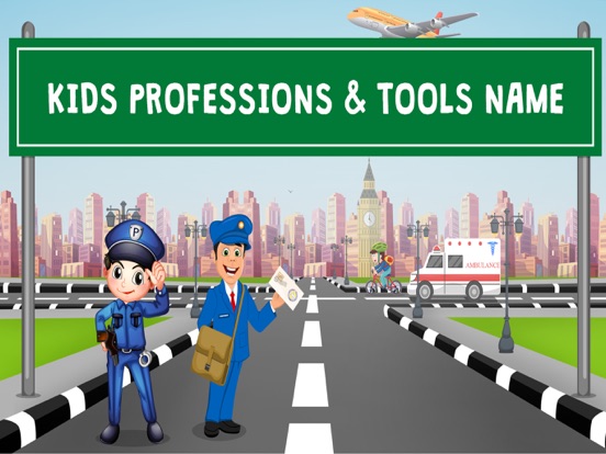 Screenshot #4 pour Kids Professions And Tools Puzzle