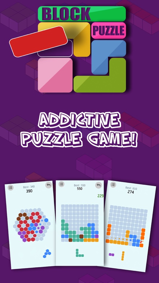 #1. Block Puzzle – Brain Game (iOS) 由: Bonifacio Melero
