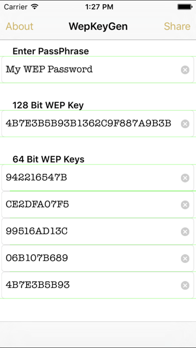 WiFi Password Finder for iOS 7 Screenshot 1