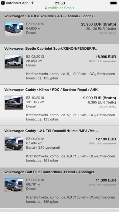 Mein Autohaus App screenshot 3