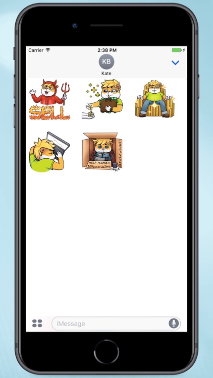 Computer Hamster Stickers