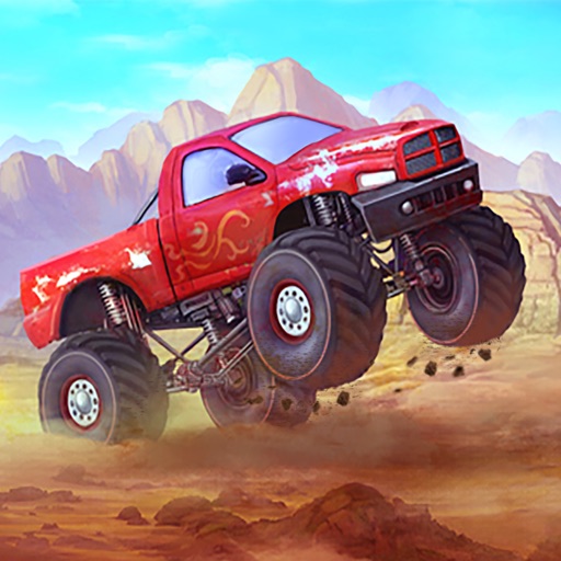 Monster Truck Mania : Hill Racing iOS App