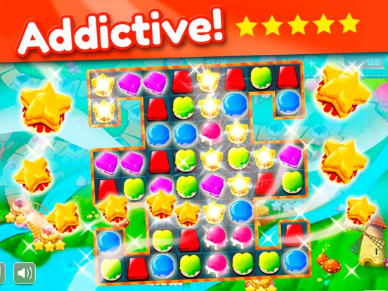 Sweet Bakery Match 3 Mania iPad screenshot 5 - Games app