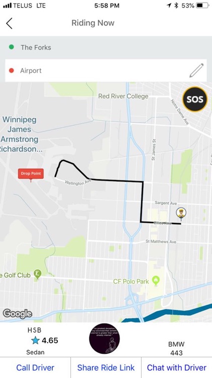 MY CAB app - Winnipeg