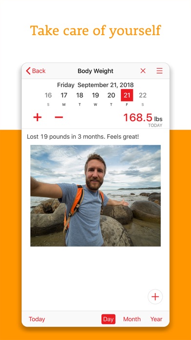 Fitness Tracker+ Workout Plan Screenshot