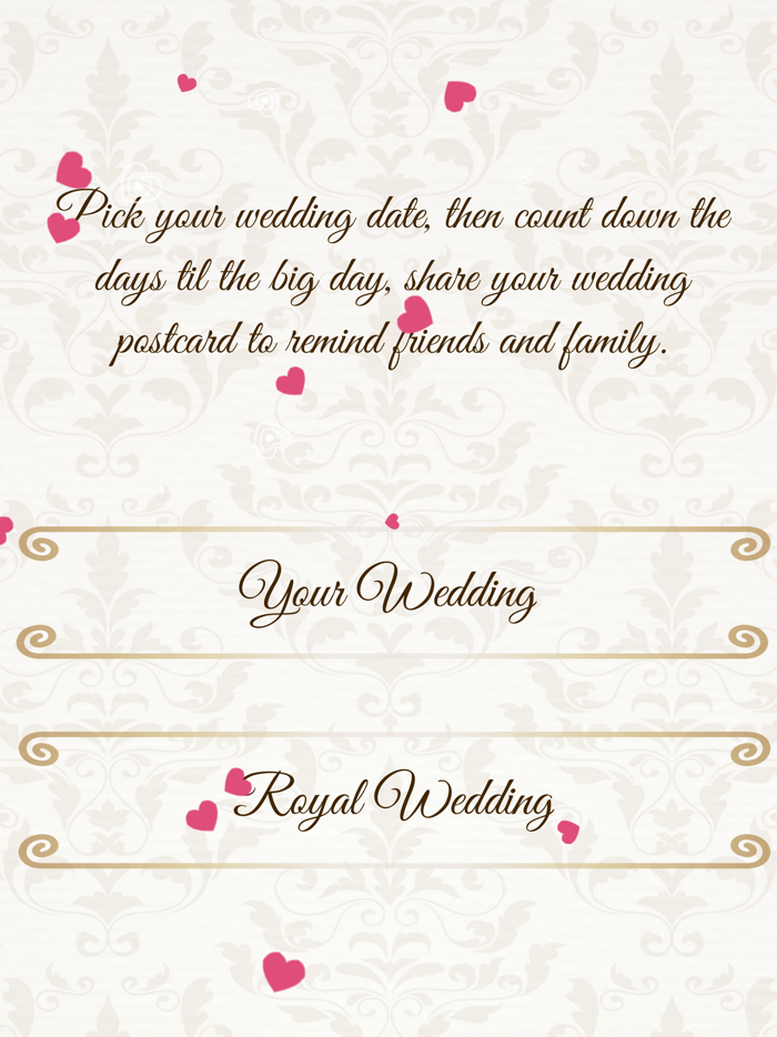 The Royal Wedding Countdown