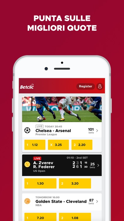 Betclic - Scommesse Sportive