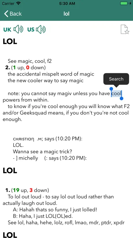 UBDICT - Learner's Dictionary