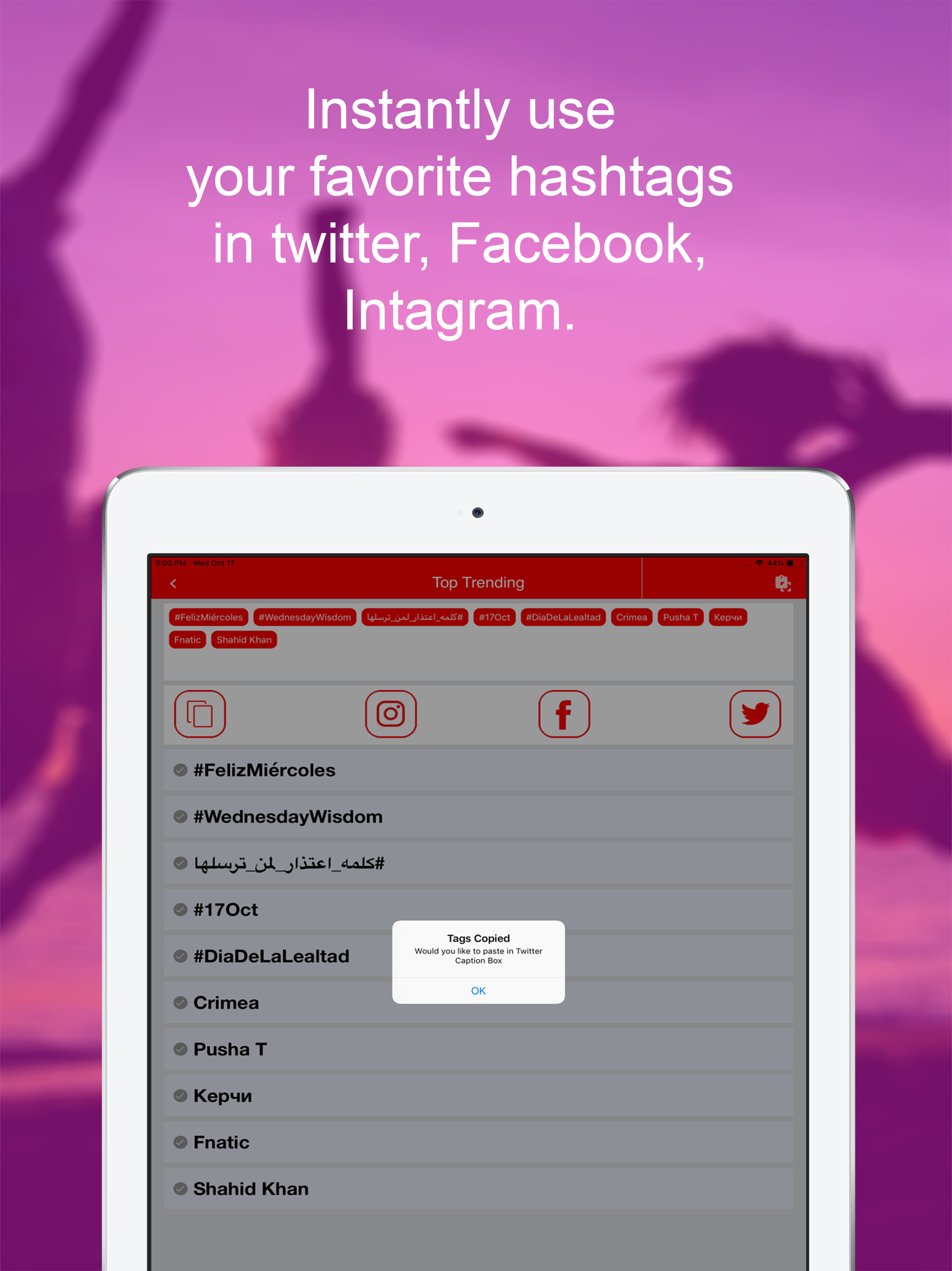 Top Hashtags for Social Media screenshot 8
