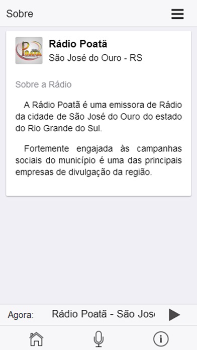 Rádio Poatã screenshot 2