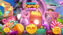 unicorn candy maker iphone screenshot 1