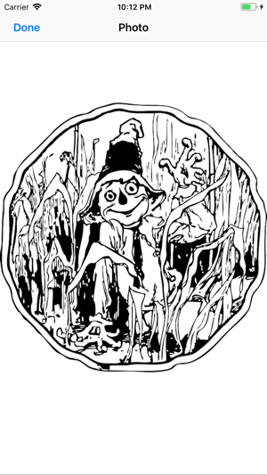Scarecrow Sketch Stickers