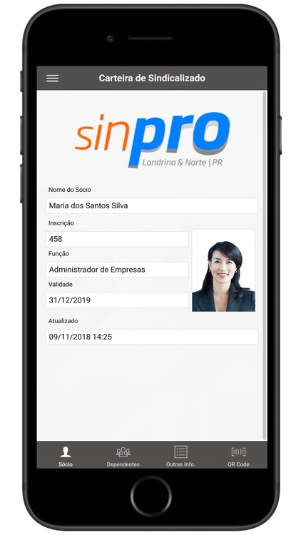 Carteirinha Sinpro Londrina