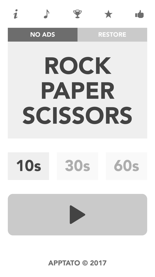 #1. Rock Paper Scissors Challenge (iOS) By: Peter Li