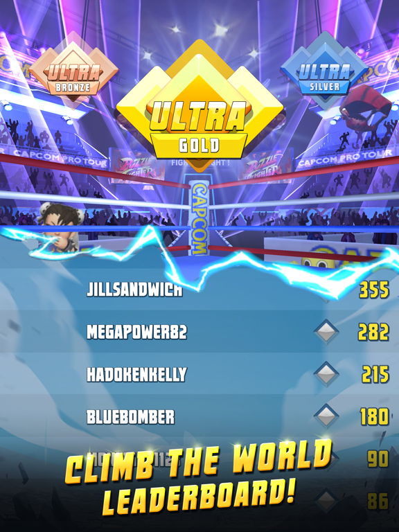 Screenshots of Puzzle Fighter for iPad
