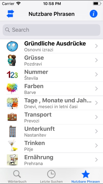 Deutsch Slowenisch Wörterbuch screenshot-4