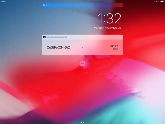 ChemWhiz iPad screenshot 5 - Utilities app