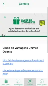 Clube Vantagens Unimed Odonto screenshot #3 for iPhone