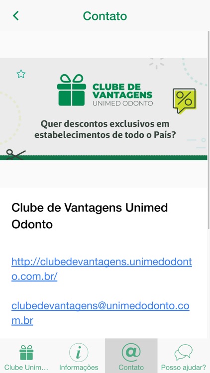 Clube Vantagens Unimed Odonto