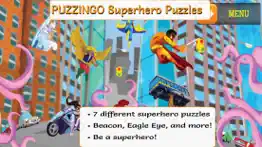 puzzingo superhero puzzles iphone screenshot 1