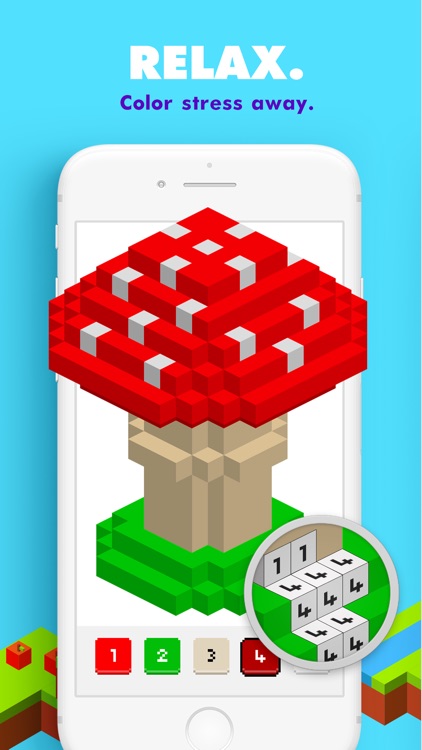 UNICORN 3D: Color by Number screenshot-3