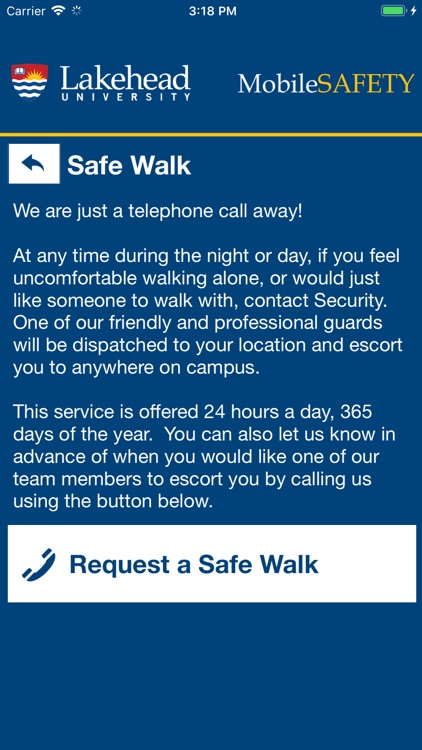 Mobile Safety - Lakehead U screenshot-4