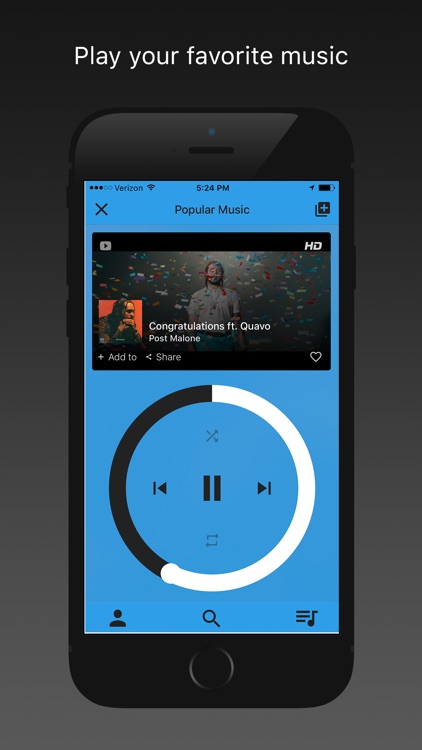 Trending Music Player