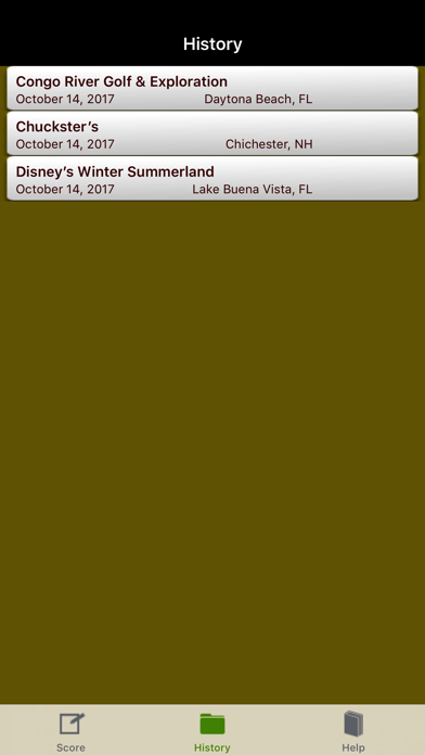 Mini Golf Caddy Lite iPhone screenshot 4 - Sports app