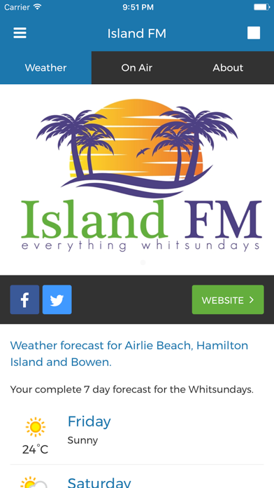 Screenshot #1 pour Island FM
