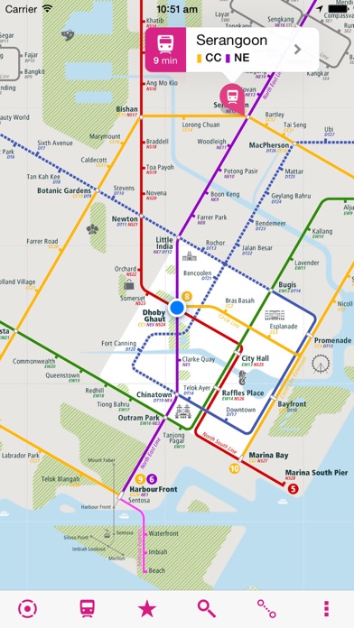 Screenshot #1 pour Singapore Rail Map Lite