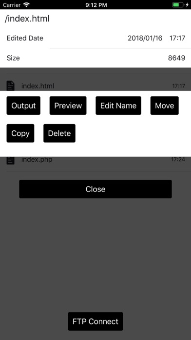 M Editor - Code & FTP screenshot 3