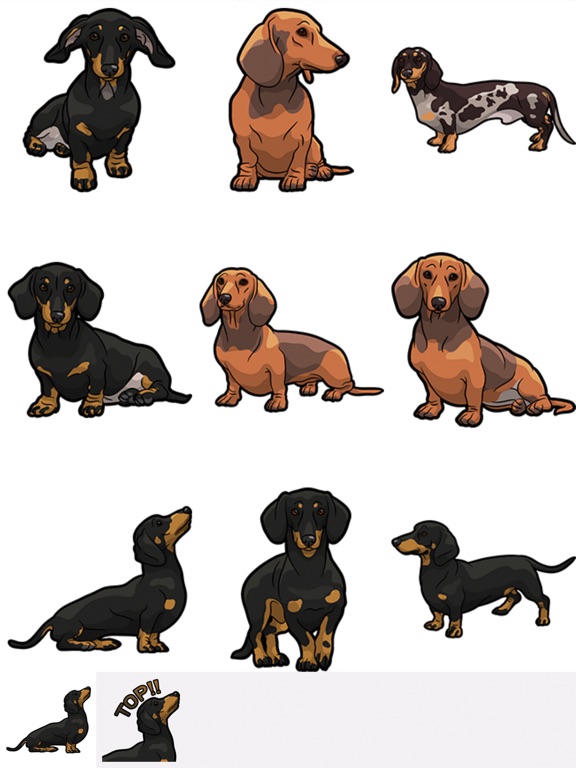 App Shopper DachsMoji Dachshund Emoji & Sticker (Entertainment)