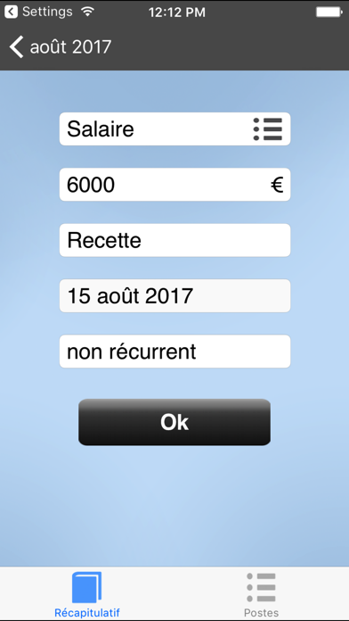 Screenshot #2 pour Livre de comptes