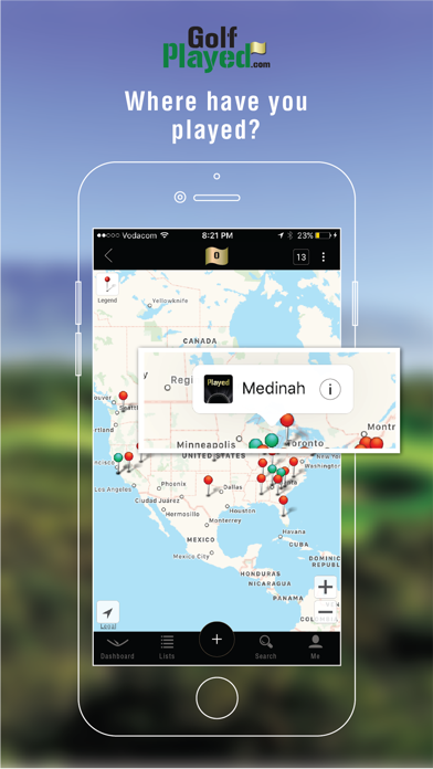Screenshot #2 pour GolfPlayed