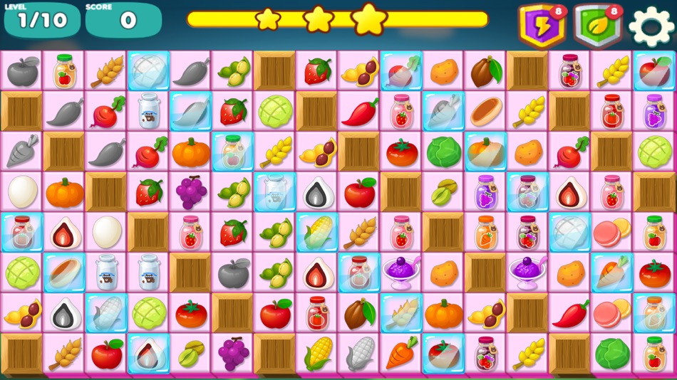 #3. ONET Fruits Classic Puzzle (iOS) By: Sebastin Michael