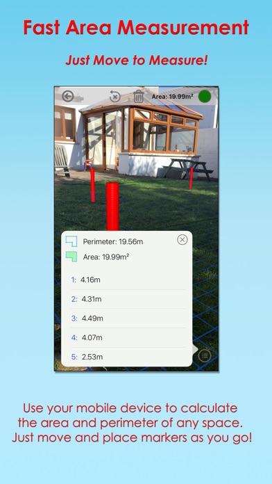 AR Fast Area Measurementのおすすめ画像1