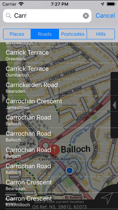 Loch Lomond Maps Offline Screenshot