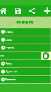 lista de la compra crea notas iphone capturas de pantalla 3