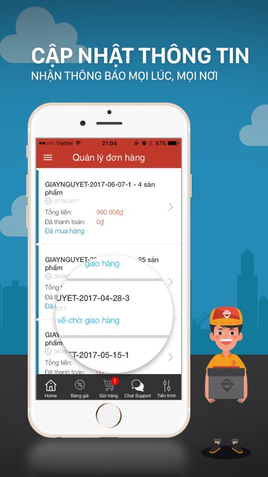 DatHangQuangChau.Com Screenshot