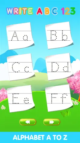 Game screenshot ABC123 English Alphabet Write hack