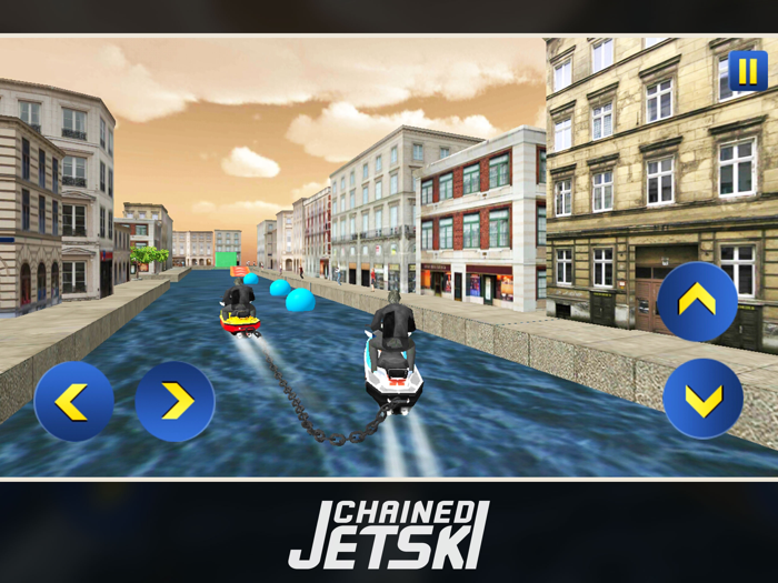 Chained Jetski Water Racing 3D