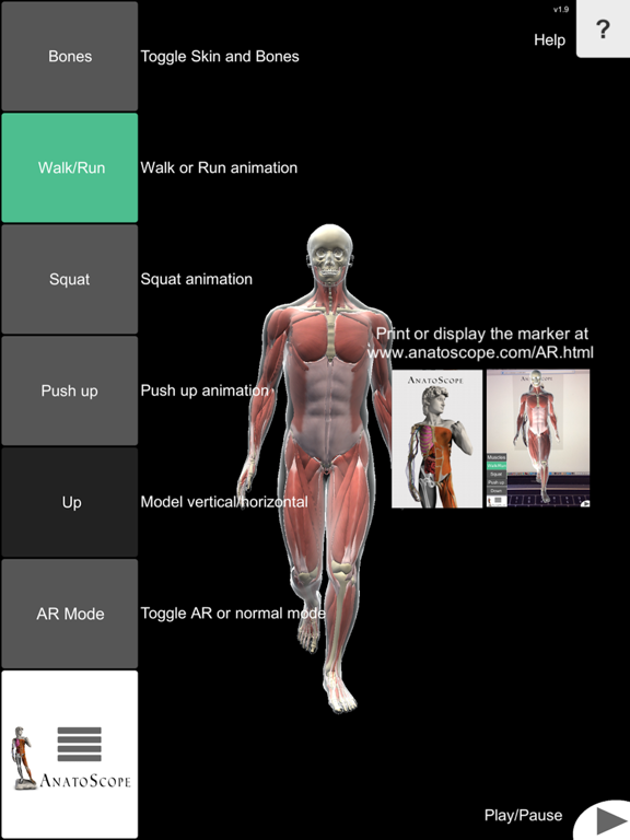 Screenshot #6 pour AnatoScopeAR