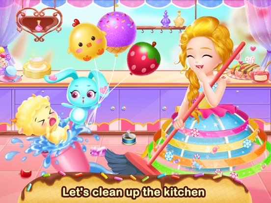 Princess Libby Dessert Maker iPad screenshot 5 - Games app