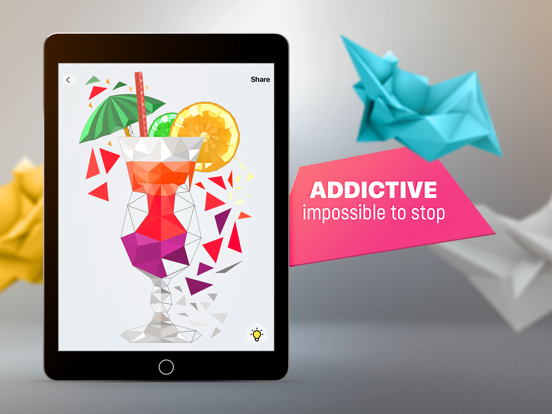 POLY ART: Coloring Puzzle Game iPad screenshot 6 - Games app