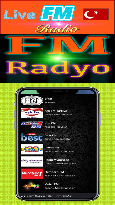 FM Radyo app screenshot