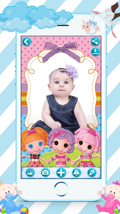 Baby Frames & Sticker Editor screenshot 2