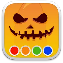 Coloring Book - Halloween app icon