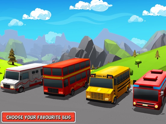 Uphill Bus Driving Adventure iPad screenshot