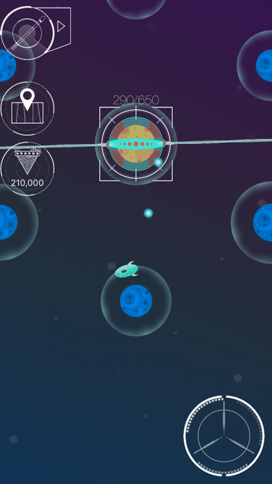 Screenshot #2 pour Gyra: Space Exploration Game