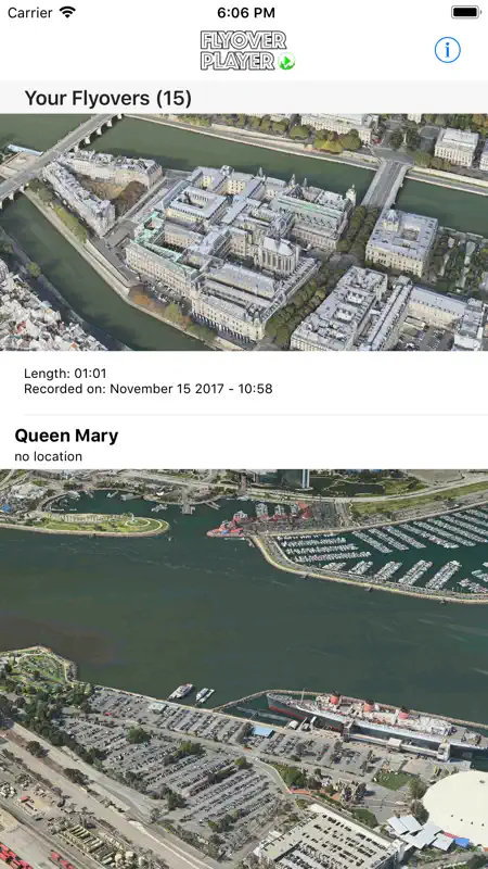 Flyover Player for Apple Maps screenshot 1 of 4